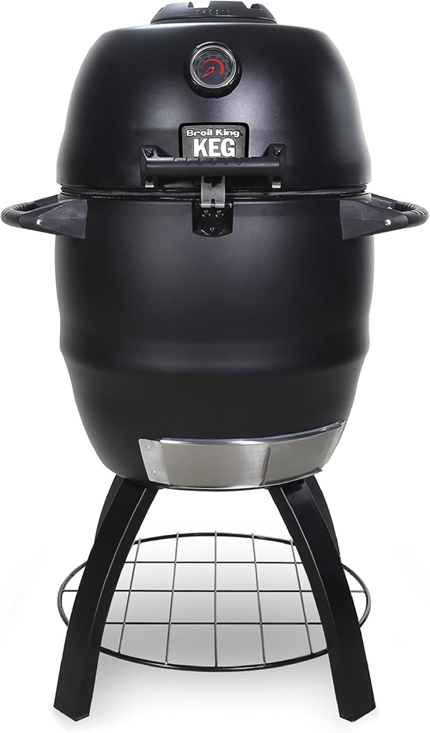 Broil King 911470 Keg 5000 Kamado Charcoal Grill, Charcoal Grey