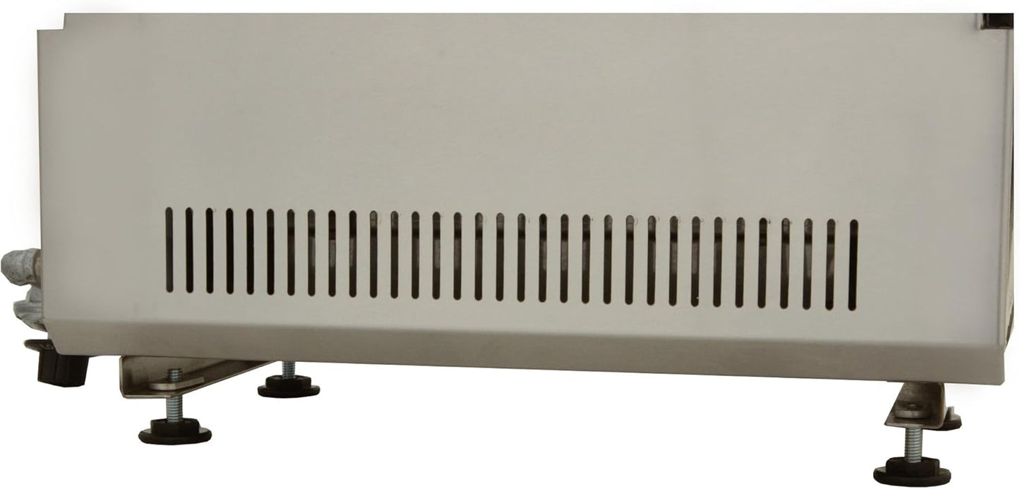 Solaire SOL-IR17BWR Anywhere Portable Infrared Warming Rack Gas Grill, Stainless Steel