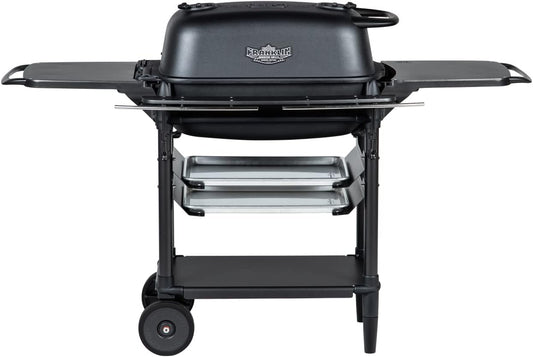 PK Grills Portable Charcoal Grill and Smoker, Aluminum Outdoor BBQ Grill, Portable Grill for Camping, Backyard Grilling, Park, Tailgating, New Original PK Aaron Franklin Addition, Coal